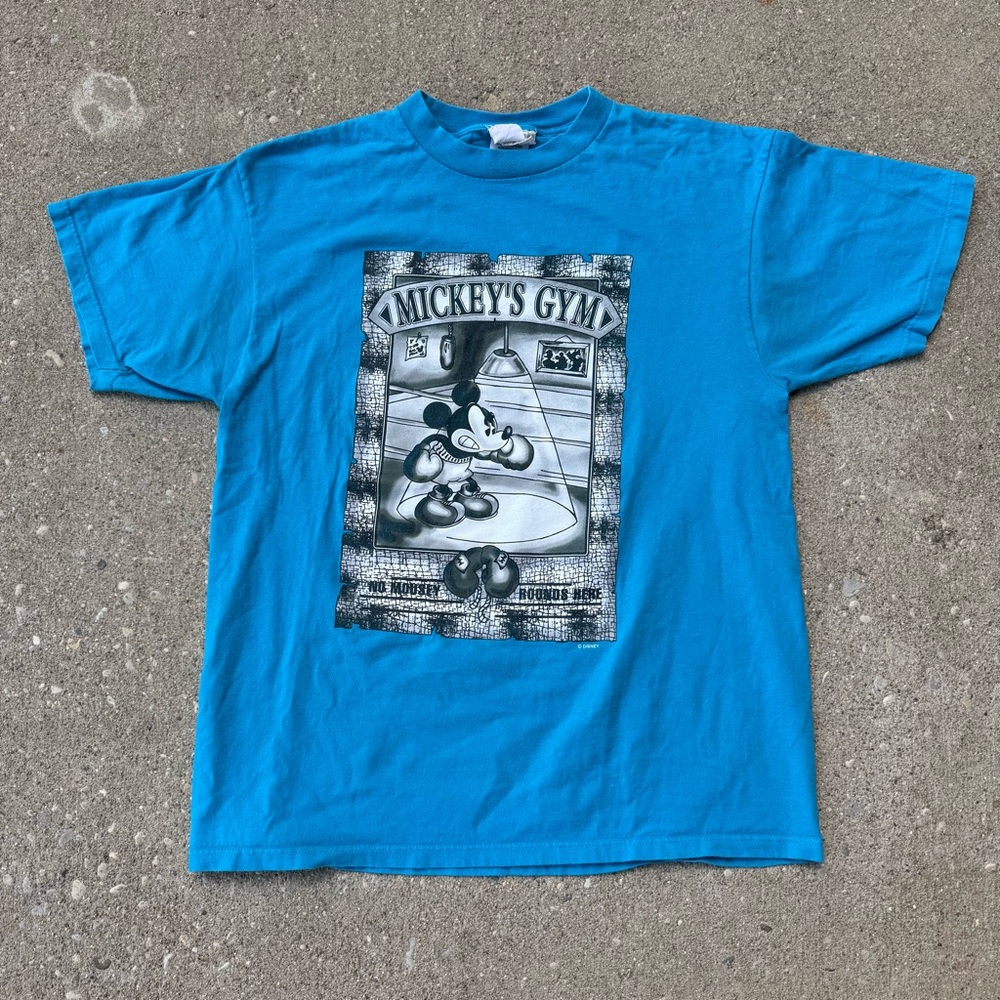 Vintage Mickey's Gym Graphic Tee Size XL
